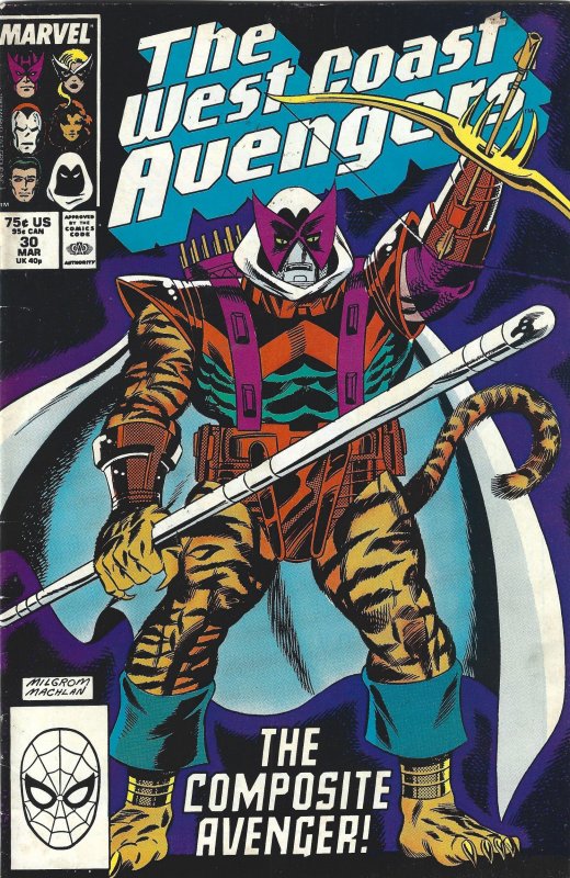 West Coast Avengers #26 through 31 (1987)