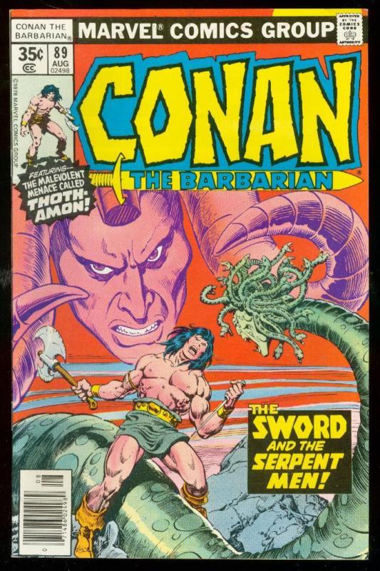 CONAN LOT #89, #96 & #100-MARVEL COMICS-BUSCEMA