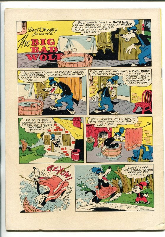 THREE LITTLE PIGS #218 1948-DELL-FOUR COLOR COMICS-DISNEY-MAGIC LAMP-fn/vf