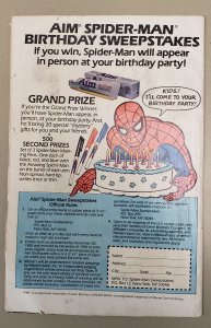 Amazing Spider-Man AIM Toothpaste Exclusive Giveaway John Romita Sr Cover GOOD