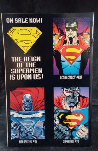 Adventures of Superman #501 Die-cut cover (1993)