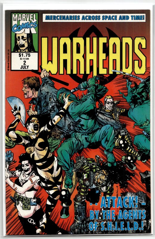 Warheads #2 (1992) Liger