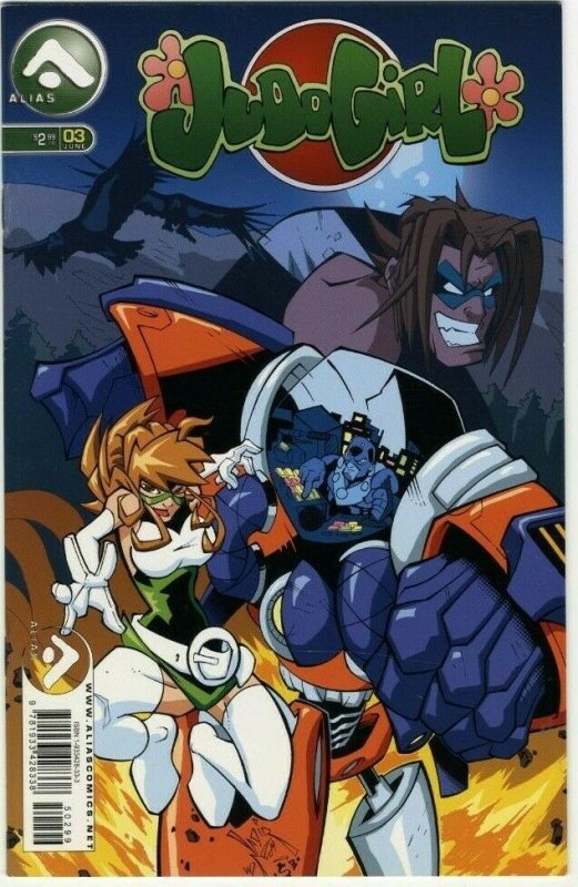 Judo Girl #3 Cover A - Alias/Blue Water Comics - June 2005