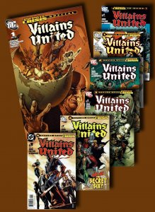 Villains United: Infinite Crisis #1,2,3,4,5,6 & Special #1 Full Set NM