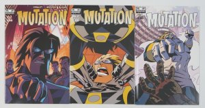 Mutation #1-3 VF/NM complete series George T. Singley - superhero ; Speakeasy