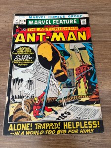 Marvel Feature # 4 VG Comic Book Astonishing Ant-Man 17 J368