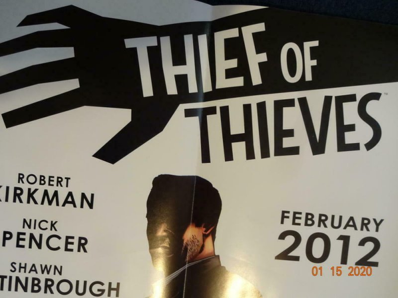 THIEF OF THIEVES Promo Poster, 18 x , 24 2012 IMAGE Unused more in our store 493