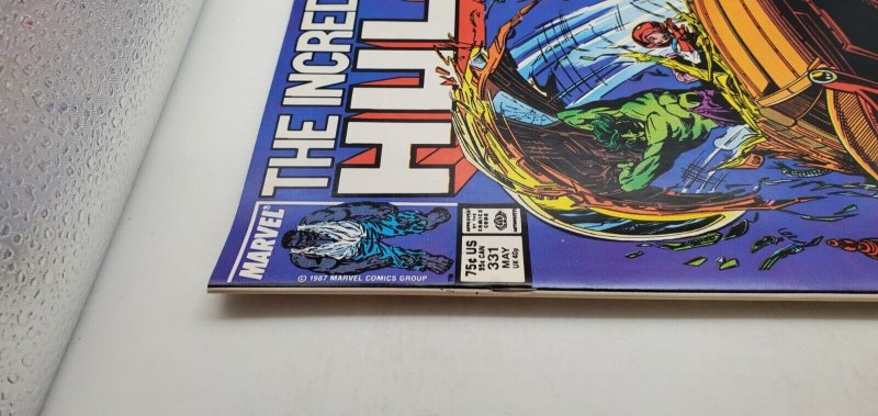 Incredible HULK #331 (1987) GREY HULK SERIES BEGINS-MCFARLANE NM