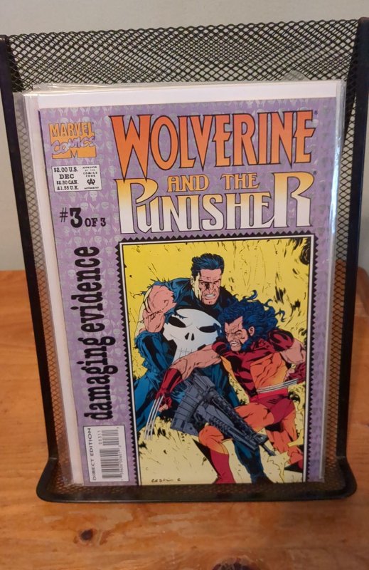 Wolverine and the Punisher: Damaging Evidence #3 (1993)