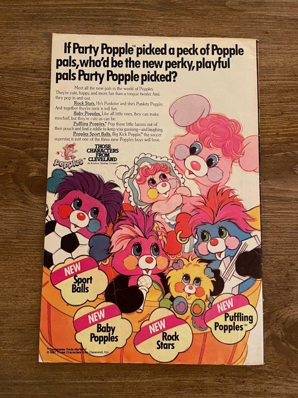 Foofur # 2 FN Marvel Star Comics Comic Book Cartoon Dog TV Show J936 