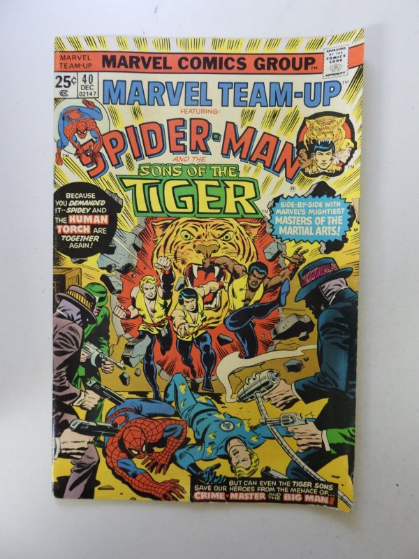 Marvel Team-Up #40 FN- condition