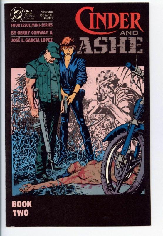 Cinder & Ashe #2 (DC, 1988) FN