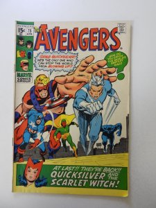 The Avengers #75 (1970) FN/VF condition