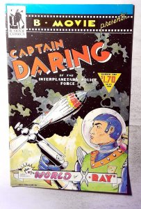 B-Movie Presents (Captain Daring) #1 (1986) B-Movie Comics 1st Print Comic Book