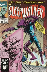 Sleepwalker # 1 Cover A NM Marvel 1991 1st Appearance Of Sleepwalker [F9]