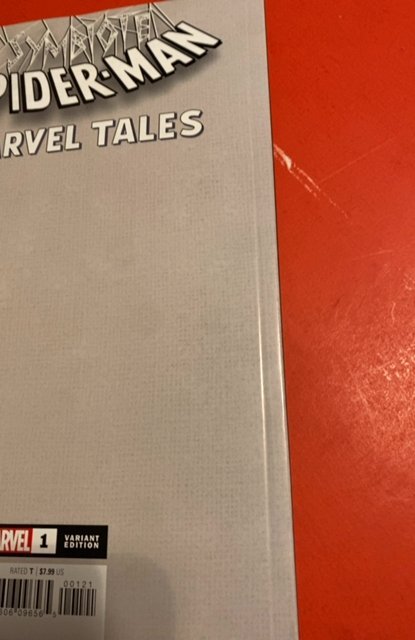 SYMBIOTE SPIDER-MAN MARVEL TALES #1 1:50 LEE VIRGIN VARIANT MARVEL COMICS NM