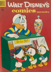 Walt Disney's Comics and Stories #178 GD ; Dell | low grade comic July 1955 Cand