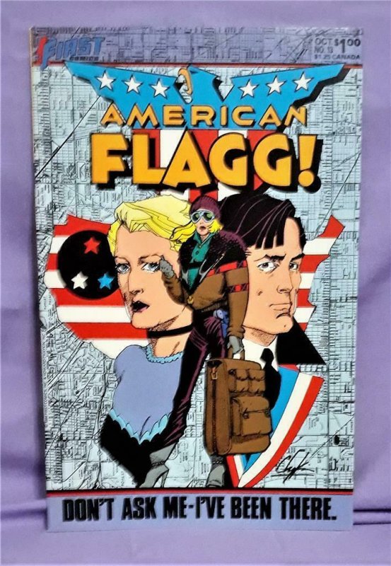 AMERICAN FLAGG #13 - 15 Rick Burchett Howard Chaykin (First Comics 1984)