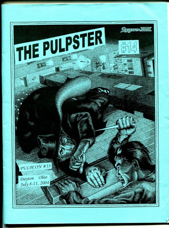 Pulpster #14 2004-program book for Pulpcon #31-loaded with pulp info-FN/VF