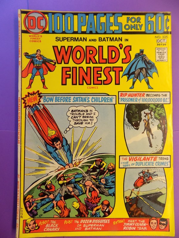 WORLD'S FINEST # 225 DC HUNDRED PAGE 