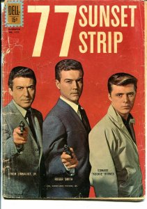 77 Sunset Strip-Four Color Comics #1211-Edd Byrnes-Roger Smith-Russ Manning-VG