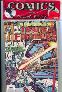 Transformers-Marvel Comics Pre-Pak #4  1985 - Marvel  -NM - Comic Book