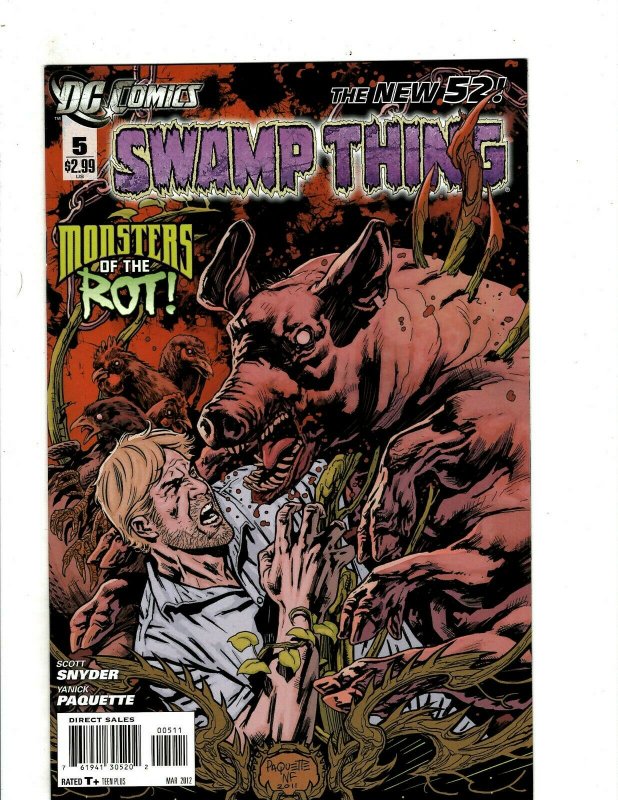 13 Swamp Thing DC Comics #2 3 4 5 6 7 8 9 10 11 12 12 0 Animal Man Batman HR5