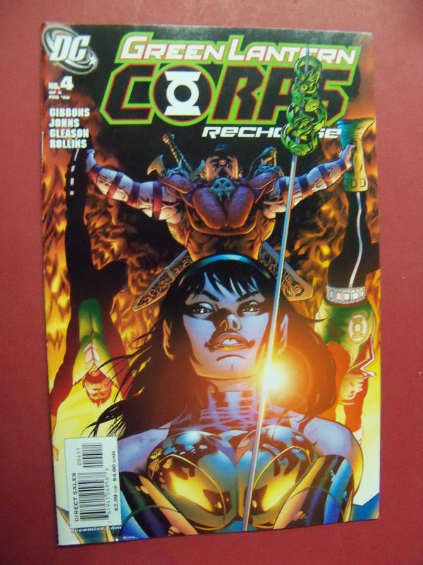 GREEN LANTERN CORPS: RECHARGE #4 HIGH GRADE ( 9.4) OR BETTER