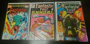 3PC FANTASTIC FOUR ANNUAL LOT (8.0) #16,17,22!! 1989 