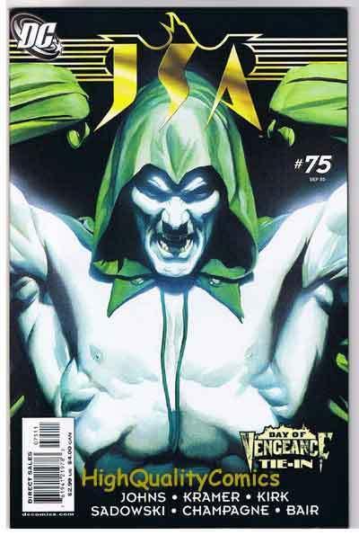 JSA #75, NM+, Alex Ross, Spectre, Vengeance, 1999, more in store