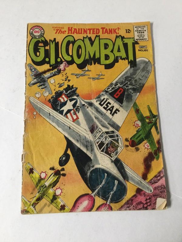 G.I. Combat 101 1.8 Gd- Good- Cover Detached DC Comics SA