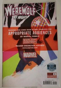 WEREWOLD BY NIGHT RED BAND #1 MARVEL JEREMY WILSON DISCO DAZZLER VARIANT 2024 NM