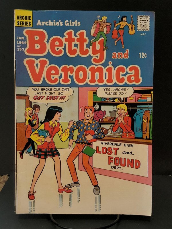 Archie's Girls Betty and Veronica #157 6.0 FN Archie Comic - Jan 1969