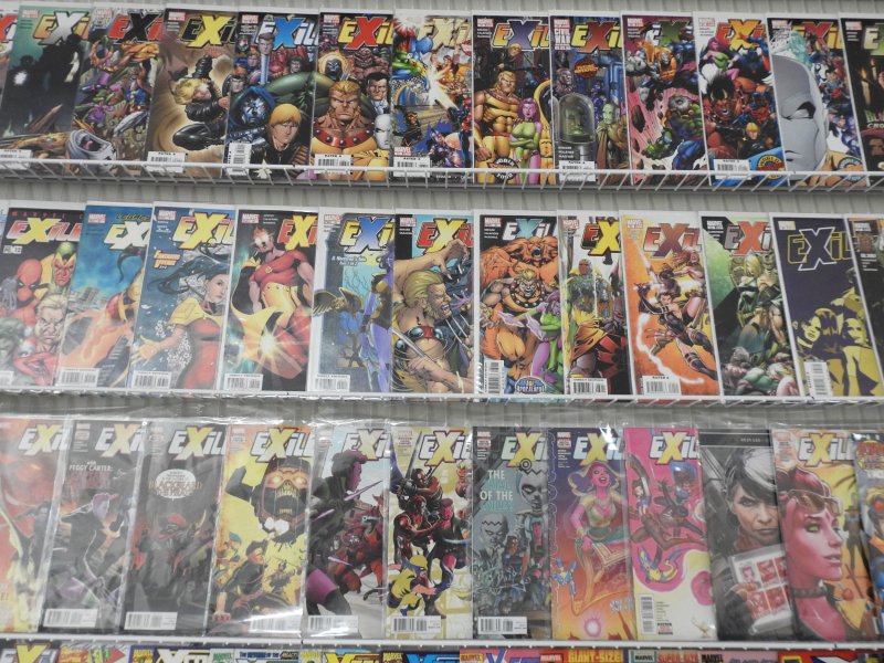 Huge Lot 170+ Comics W/Exiles, New Exiles, X-Factor+ Avg VF+ Condition!!