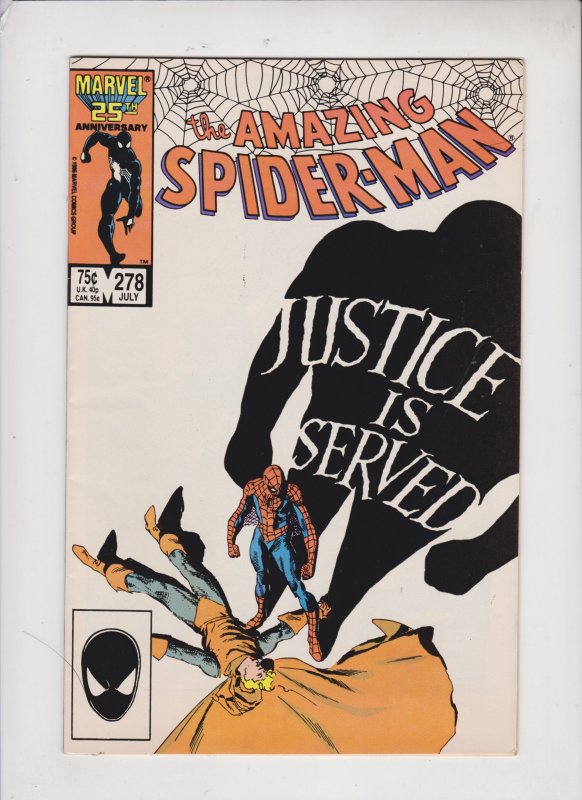 The Amazing Spider-Man #278 (1986) SEE PIC!