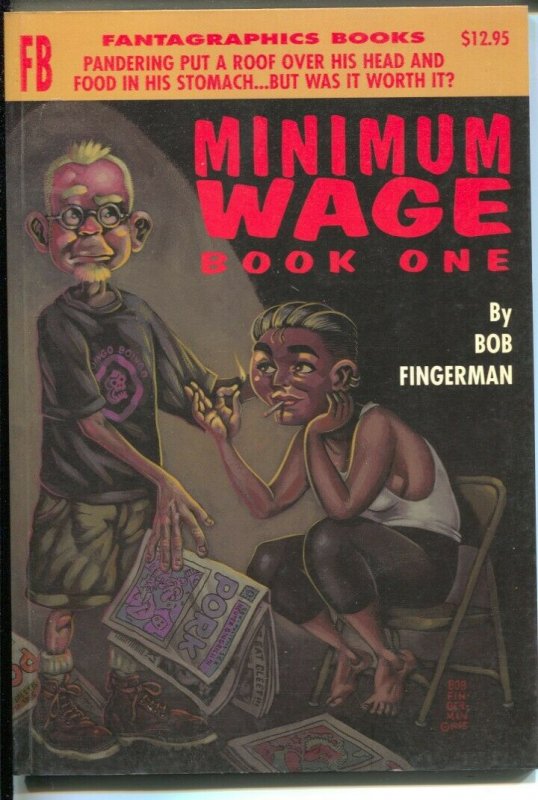 Minimum Wage-Vol 1-Bob Fingerman-1995-PB-VG/FN