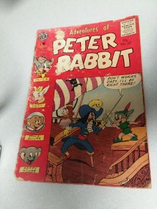 The new adventures of Peter Rabbit #30 Avon comics 1955 golden age funny animal
