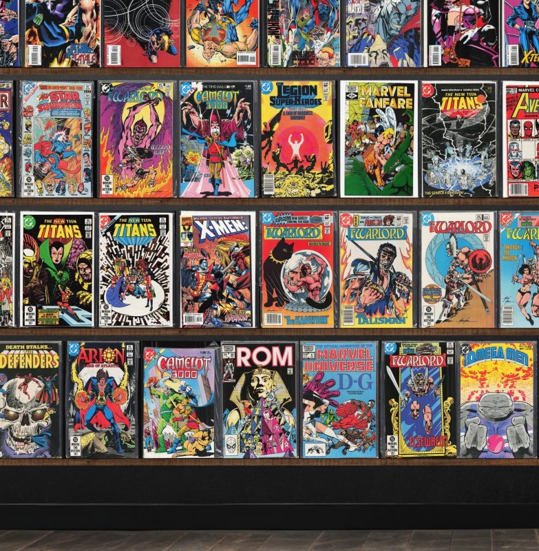 Huge Lot 140+ Comics with Excalibur, X-Factor, Warlord, Prime, X-Man & More!