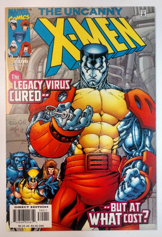 The Uncanny X-Men #390 (9.4, 2001) Death of Colossus