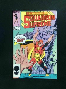 Squadron Supreme #7  MARVEL Comics 1986 NM