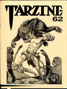 Tarzine #62 9/1987-Bill Ross-Edgar Rice Burroughs-Tarzan-Frank Hamilton-VF