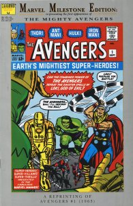 The Avengers #1 Marvel Milestone Editions Reprint (1993) VF 8.0