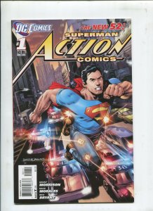  New 52 Superman Actions Comics # 1  Versus the City of Tomorrow (9.2) 2011 