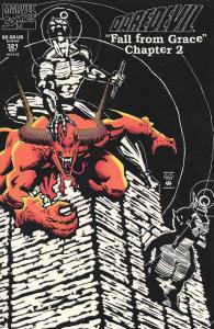 Daredevil #321 VF/NM ; Marvel | Fall From Grace 2