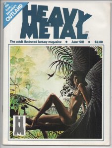 HEAVY METAL June 1981, FN+ , Corben Steranko Suydam Chaykin, 1977 series