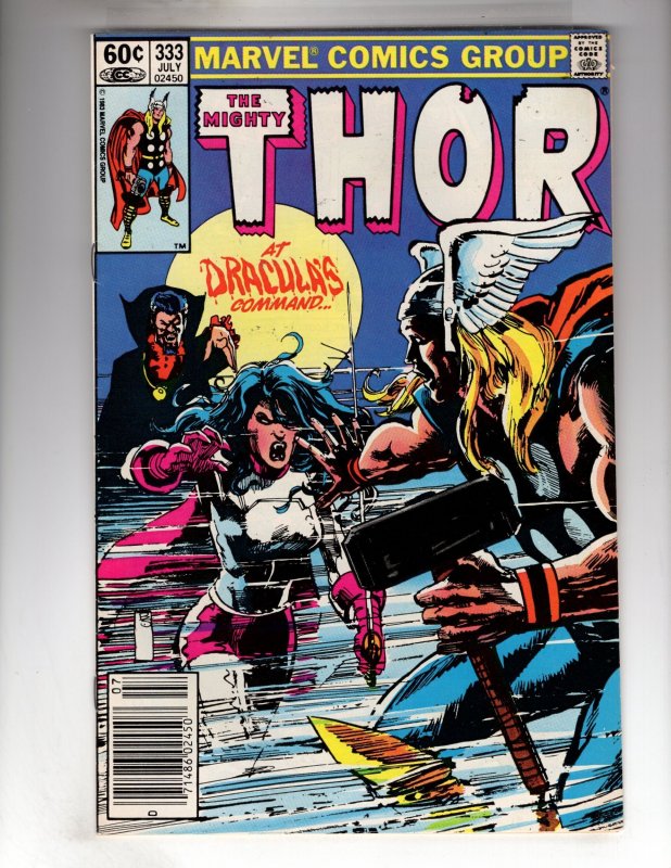 Thor #333 (1983) 7.0 DRACULA! / EBI#3