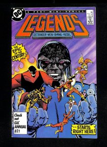 Legends #1 1st Amanda Waller Suicide Squad!