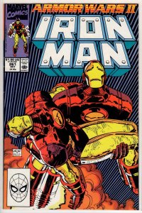 Iron Man #261 Direct Edition (1990) 9.4 NM
