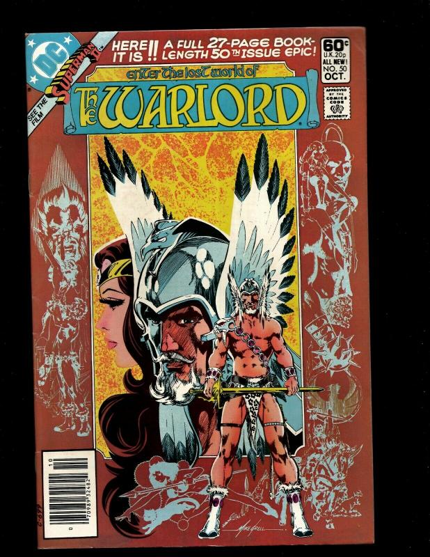 11 The Warlord DC Comic Books #41 42 43 44 45 46 47 48 49 50 51 JF12