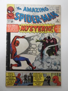 The Amazing Spider-Man #13 (1964) VG- Condition tape pull bc, tape on bc